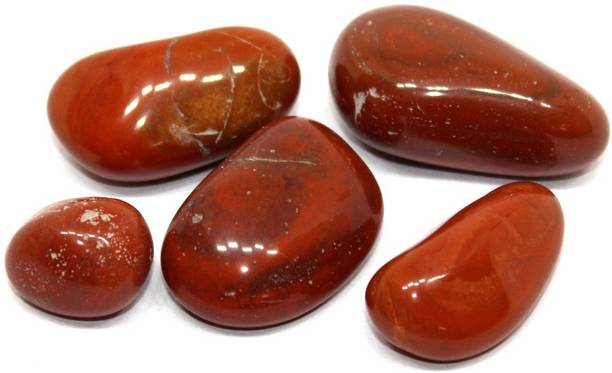 JMRM Red Jasper Natural Healing Crystal Tumble Stone (P