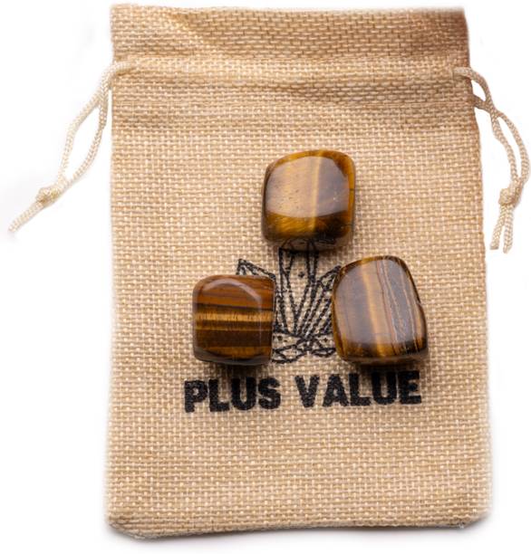Plus Value tiger-eye-tumbled-50gram-jute-bag Regular As