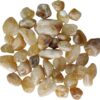 Shubhanjali Natural Citrine Tumble Stones for Reiki Hea...
