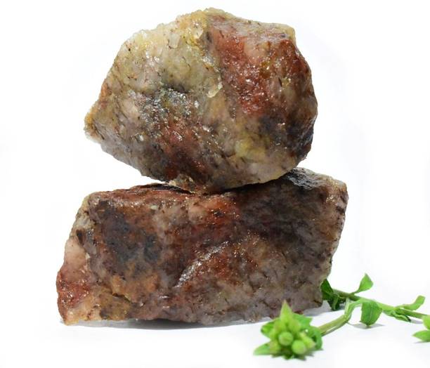 Healings4u Raw Rough Stone - Strawberry Quartz Regular