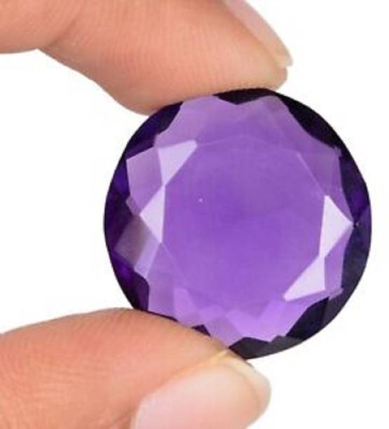 Sidharth Gems 7.25 Ratti 6.55 Crt Natural Amethyst Loos