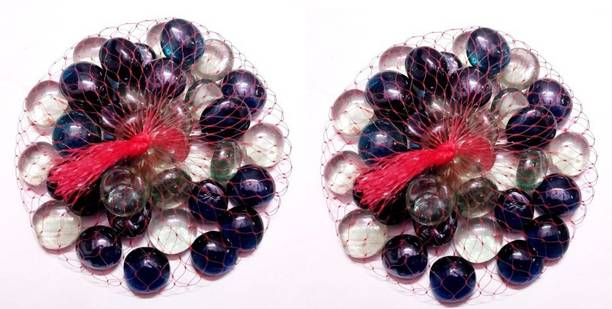 Green Plant indoor Pebbles134 Polished Oval Marble Pebb