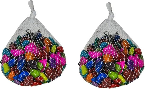 Green Plant indoor Stone2371 Polished Round Marble Pebb