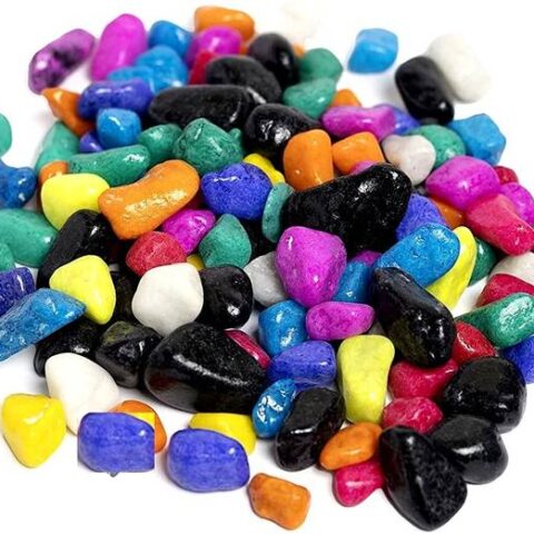 Green Plant indoor multi1215 Polished Round Marble Ston