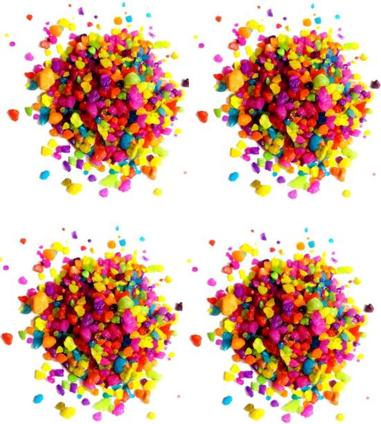 Green Plant indoor Multi01136 Polished Round Marble Sto