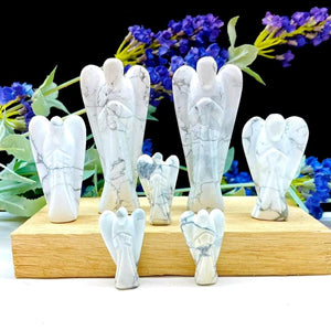 Howlite Angel (Peace and Calm)