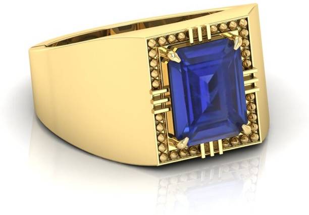 Natural 9.25 Ratti Neelam Blue Sapphire Gold Stone Sapp