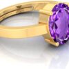 12.25 Ratti Amethyst Katela Adjustable Gemstone stone for ring Wi...