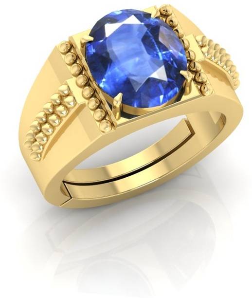 8.25 Ratti Blue Sapphire Gemstone Adjustable stone for stone for ring For M
