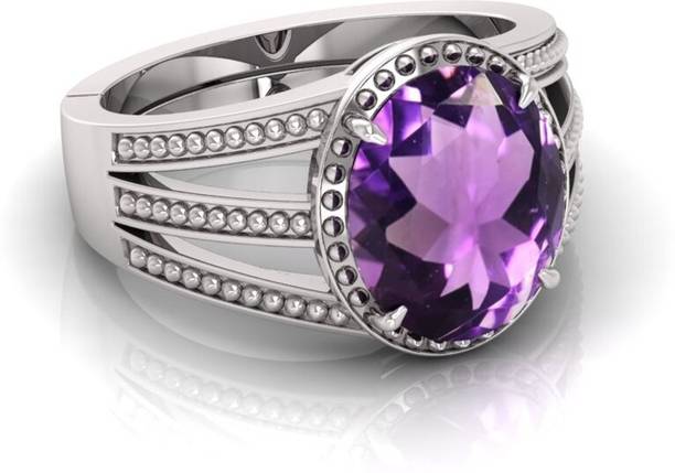 4.25 Ratti Katela Amethyst Gemstone Adjustable Silver P