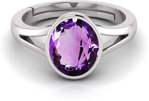 Natural 11.25 Ratti Amethyst stone for ring With Lab Certificate