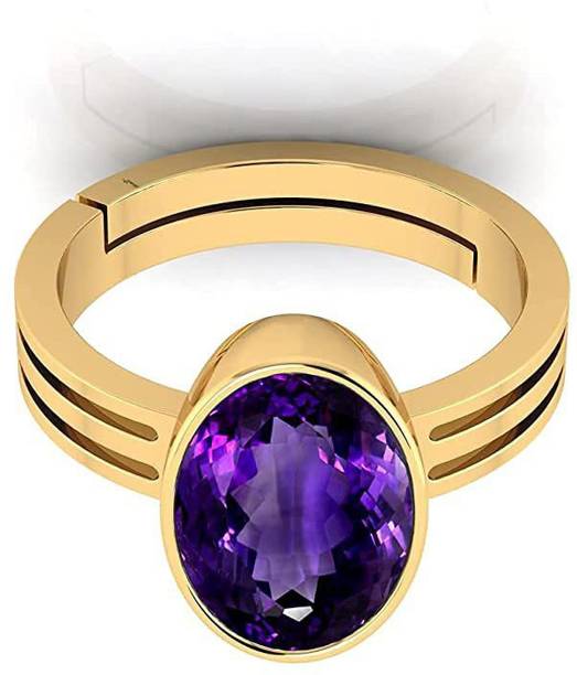 14.25 Ratti stone for ring Original Certified Natural Amethyst St