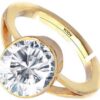 Zircon/American Diamond 5.25 Ratti or 5 Ct Panchdhatu/5...
