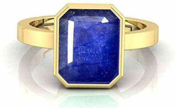 Copper Sapphire Gold Plated stone for stone for ring