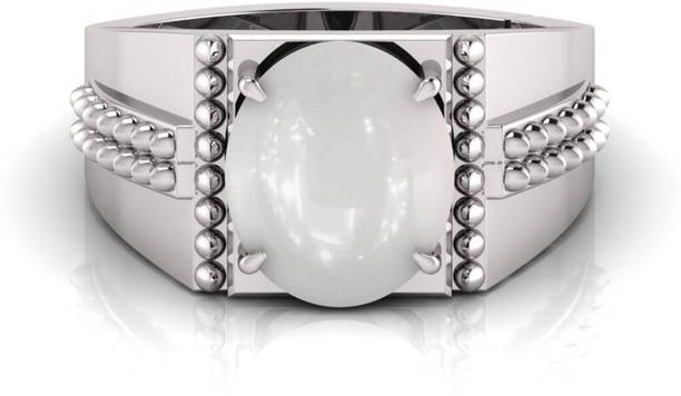 9.25 Ratti Moonstone Gemstone Adjustable stone for ring With Lab