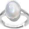 10.25 Ratti Stone Moonstone Silver Plated stone for ring Stone Mo...