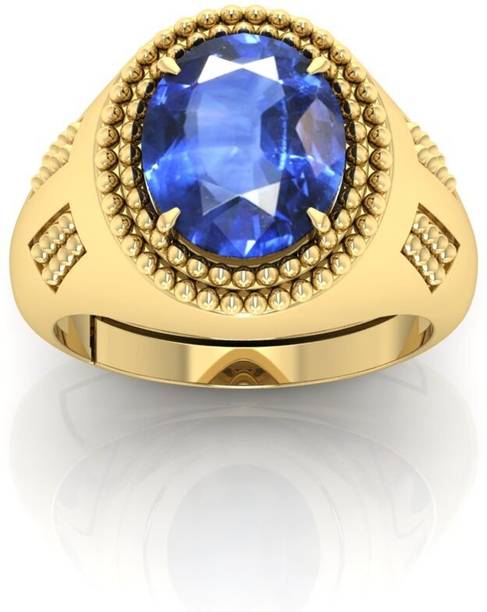 Crystal Sapphire Gold Plated stone for stone for ring
