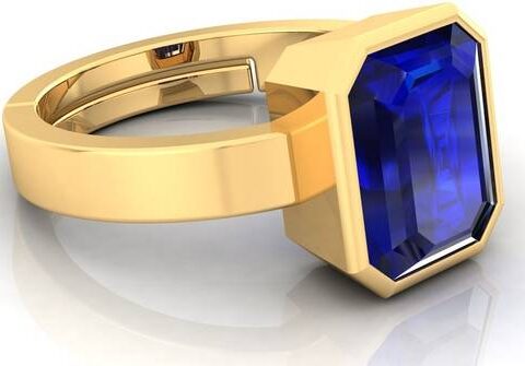 Original Blue Sapphire/Neelam Stone stone for stone for ring for Men  Women