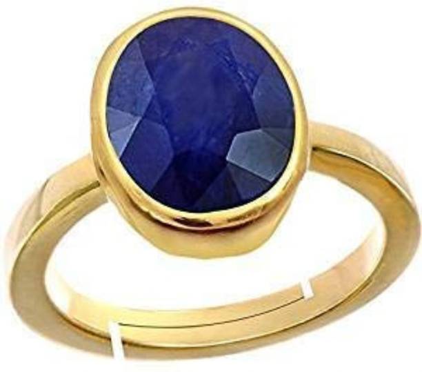 Blur Stone Neelam stone for stone for ring 5.25 - 6.00 Ratti Natural Blue S