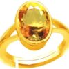Yellow Sapphire Pukhraj Gemstone stone for stone for ring Astrological Purp...