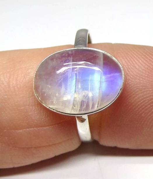 Most Demanded Rainbow Moonstone Gemstone stone for ring For Women