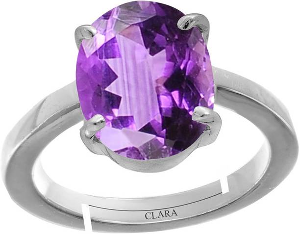 Amethyst Katela 3cts or 3.25ratti Adjustable stone for ring For M