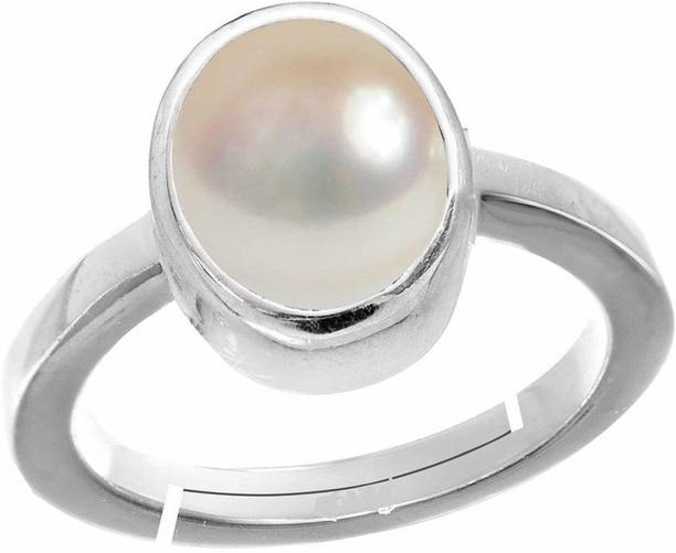 Certified Pearl Stone/Moti 5.25 Ratti 4.40 Carat Natura...