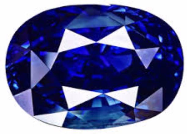 AJ Retail Blue Sapphire / Neelam 8.25 Ratti Lab Certifi