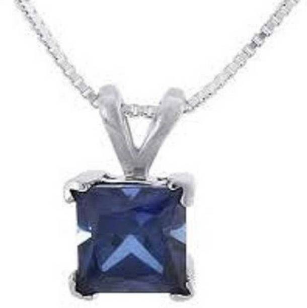 Blue sapphire stone for pendant Natural Neelam 6.25 ratti stone C