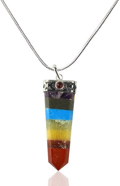 7 Chakra Pendant Flat Stick Pendant Crystal Pendant 7 C