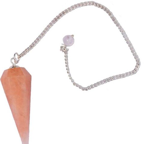 RUDRA DIVINE Crystal Sphatik Bead Rose Quartz Faceted D