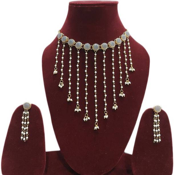 Alloy Grey Jewel Set