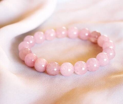ASTROGEM CRYSTAL AGATE Rose Quartz Crystal stones for bracelet