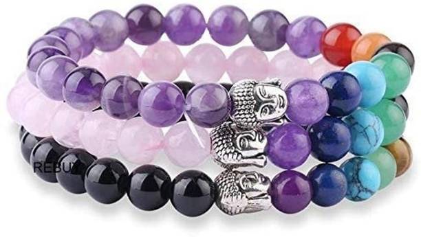 Jewelswonder Stone Tourmaline, Crystal, Quartz stones for bracelet