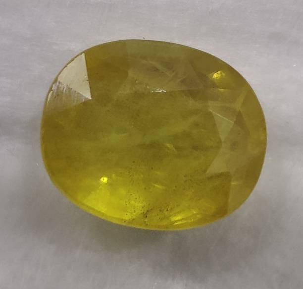 Pukhraj, Guru, Ratti 7.98 /Carats 7.26, Lab Certified G