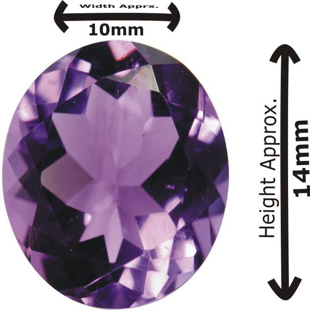 9.25 Ratti Genuine Amethyst Katela Gemstone Stone Ameth
