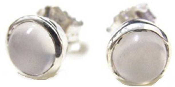Moonstone Earstone for ring With Natural Stone Moonstone Stone St
