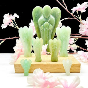 Green Aventurine Angel (Healing and Abundance)