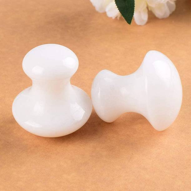 Getmecraft White Mushroom Gua Sha Pack Of 2 Gua Sha Mas
