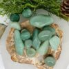 Green Aventurine Tumbles Polished Stones Crystals - ethically sourced green aventurine love nature energy creativity power crystal