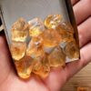 10 Piece Raw Citrine Stone, Natural Citrine, Rough Gemstone, Nuggets, Raw Making Jewelry, Citrine Crystal, Healing Stone