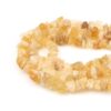 Rough Citrine Beads,Raw Citrine Stone, Gem Chain, Rough Gem Beads, Natural Stone Beads, Natural Stone Chain, DIY Gem Making Accessories
