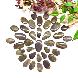 Lavender Jade Cabochons