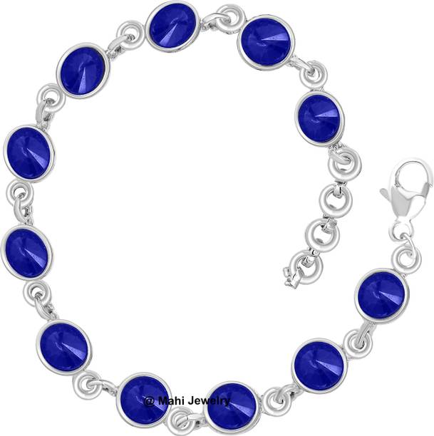 Brass Crystal Rhodium stone for bracelet