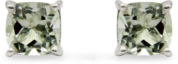 STUDS Amethyst Silver Stud Earstone for ring