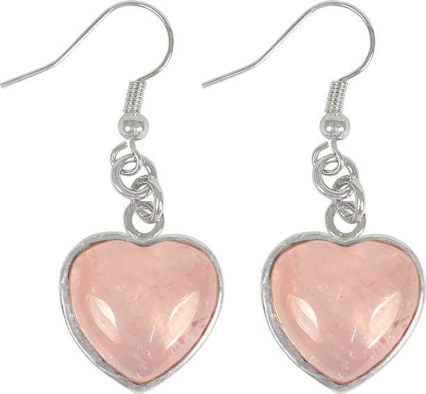 REIKI CRYSTAL PRODUCTS Natural Rose Quartz Heart With F