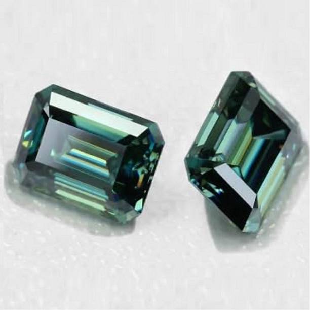 5.25 Ratti 4.25 Crt Natural Moldavite Panna Original Gems...