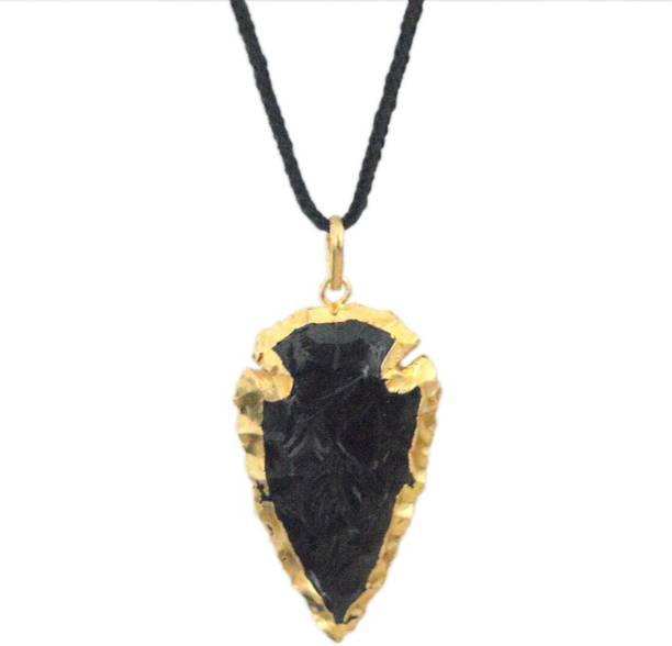 Black Tourmaline Necklace Black Tourmaline Raw stone for pendant