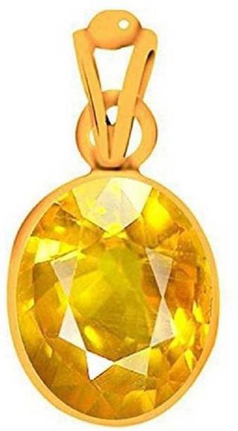 Original Natural Yellow Sapphire Stone stone for pendant