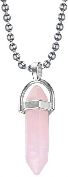 VIBESLE Hexagon Bullet Pencil Natural Opal Crystal Ston